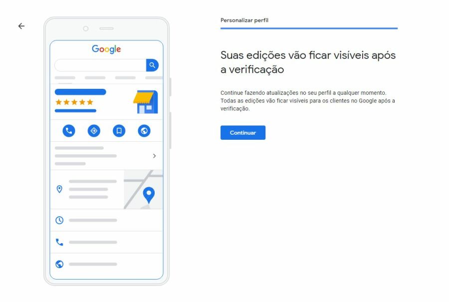 Imagem verificação final